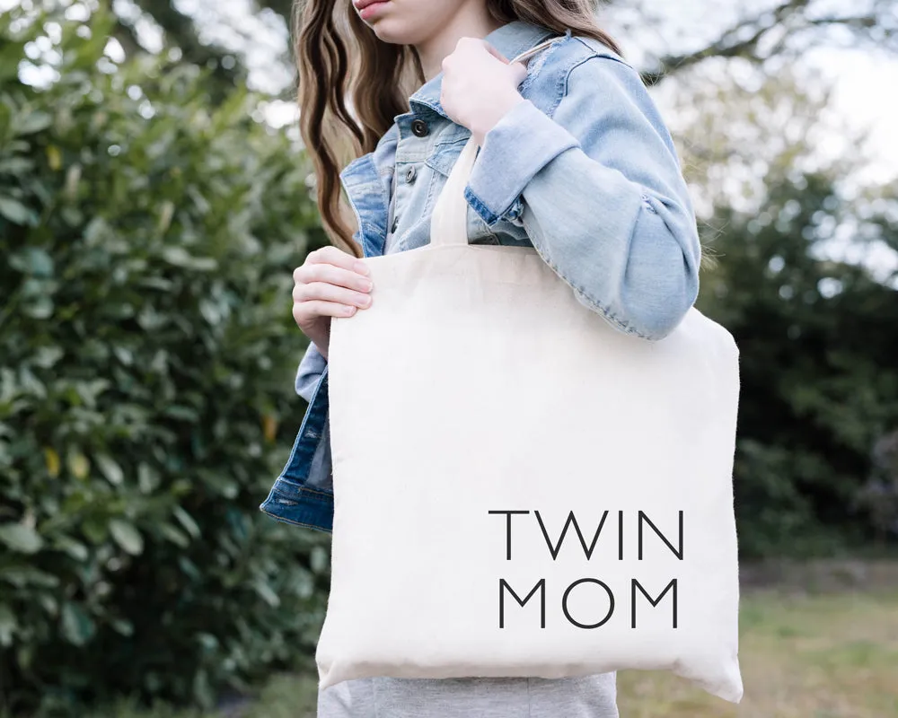 Twin Mom Tote Bag