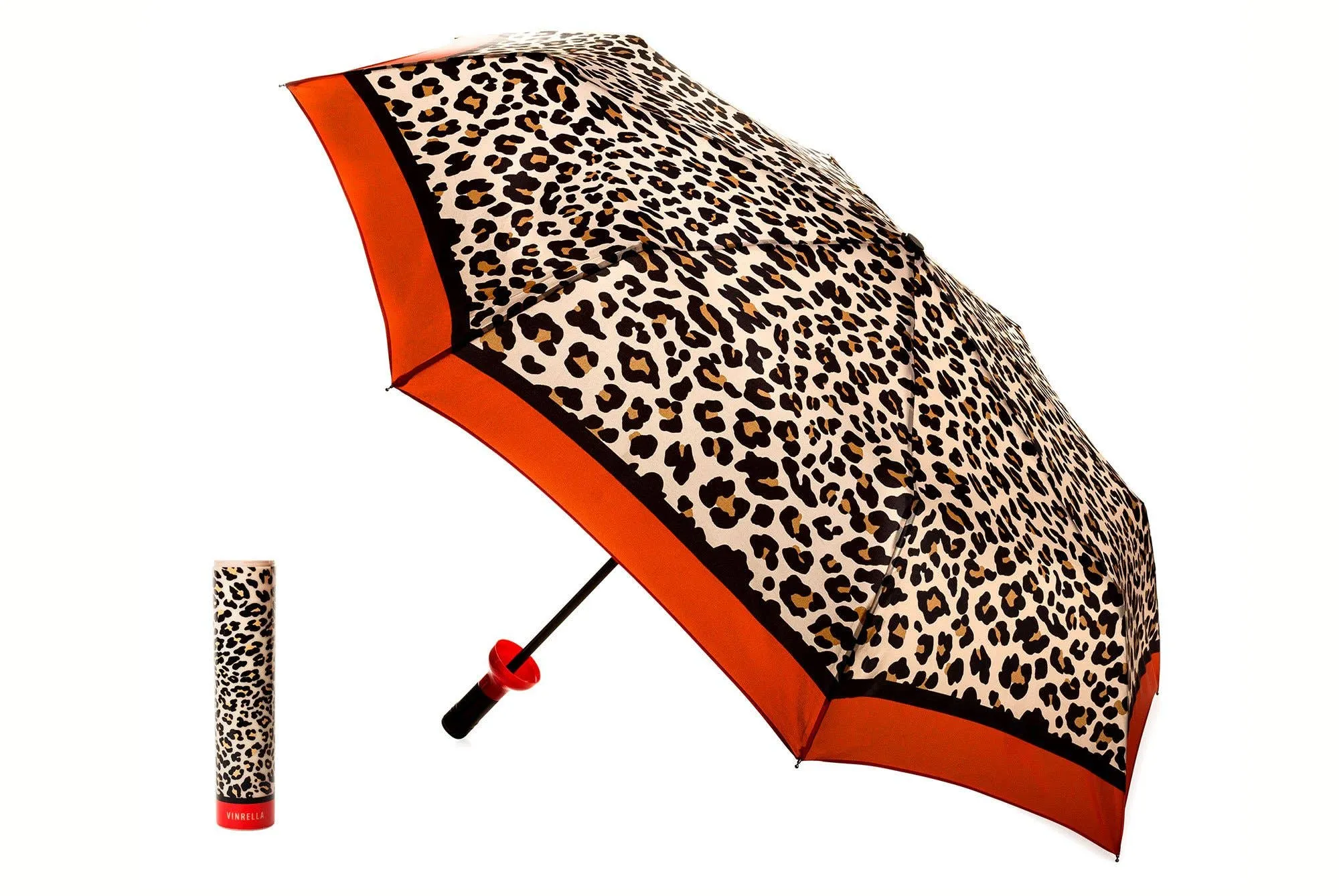 Vinrella - Leopard Print Bottle Umbrella