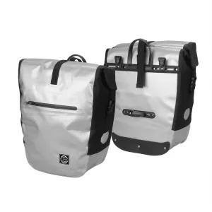 Waterproof Bike Bag 20L Travel Cycling Bag Basket Bicycle Rear Rack Tail Seat Trunk Bag Bicycle Bag Panniers