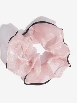 Westside Accessories Pink Scrunchie Set - Pack Of 2