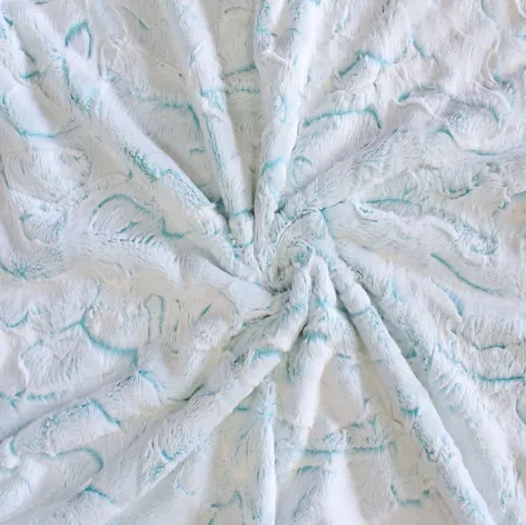 Whisper Dog Blanket - Aqua