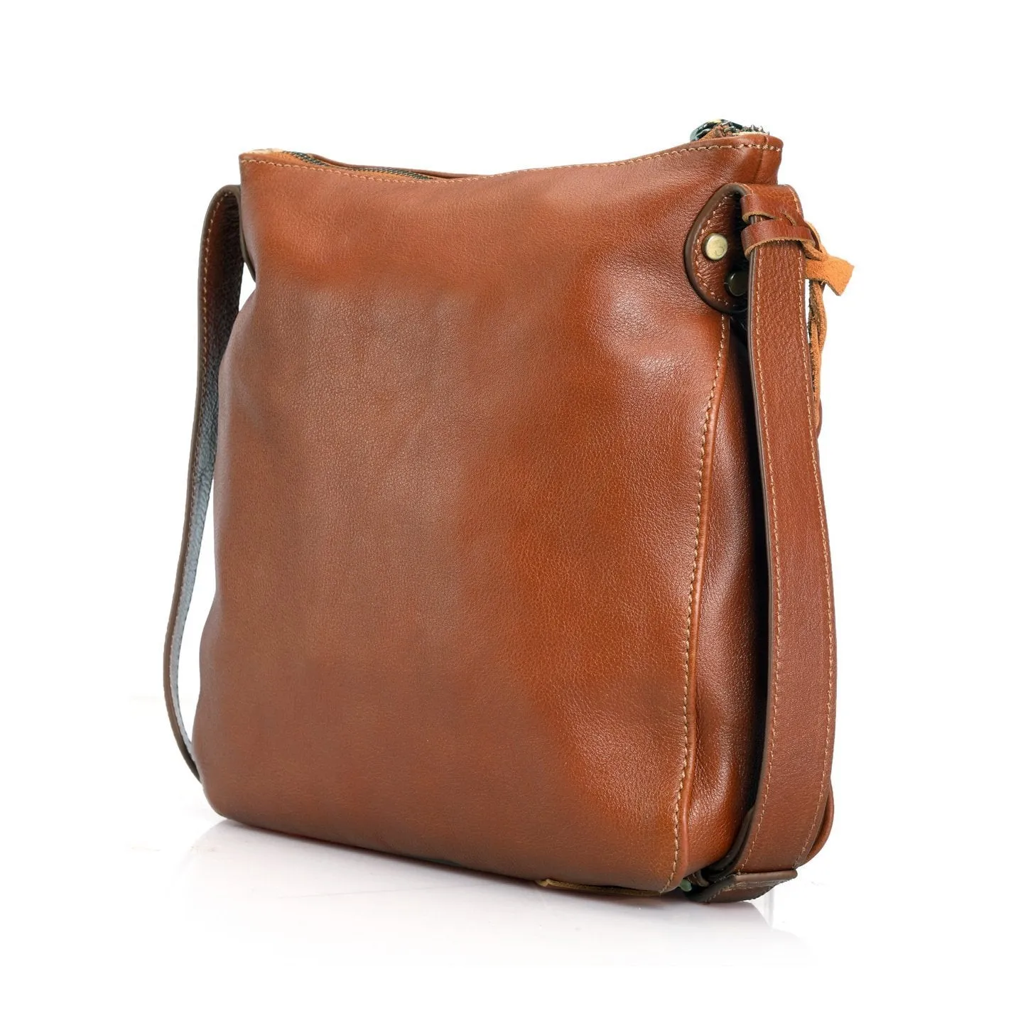 Women's Leather Crossbody Bag - PR974