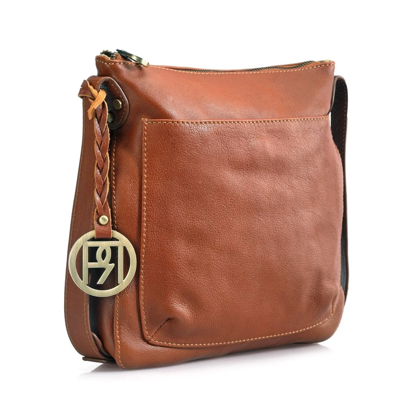 Women's Leather Crossbody Bag - PR974