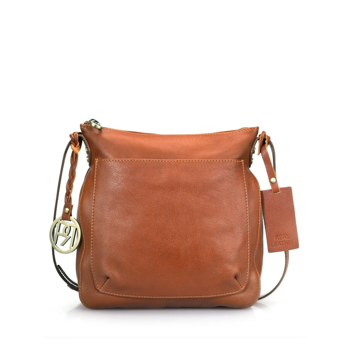 Women's Leather Crossbody Bag - PR974