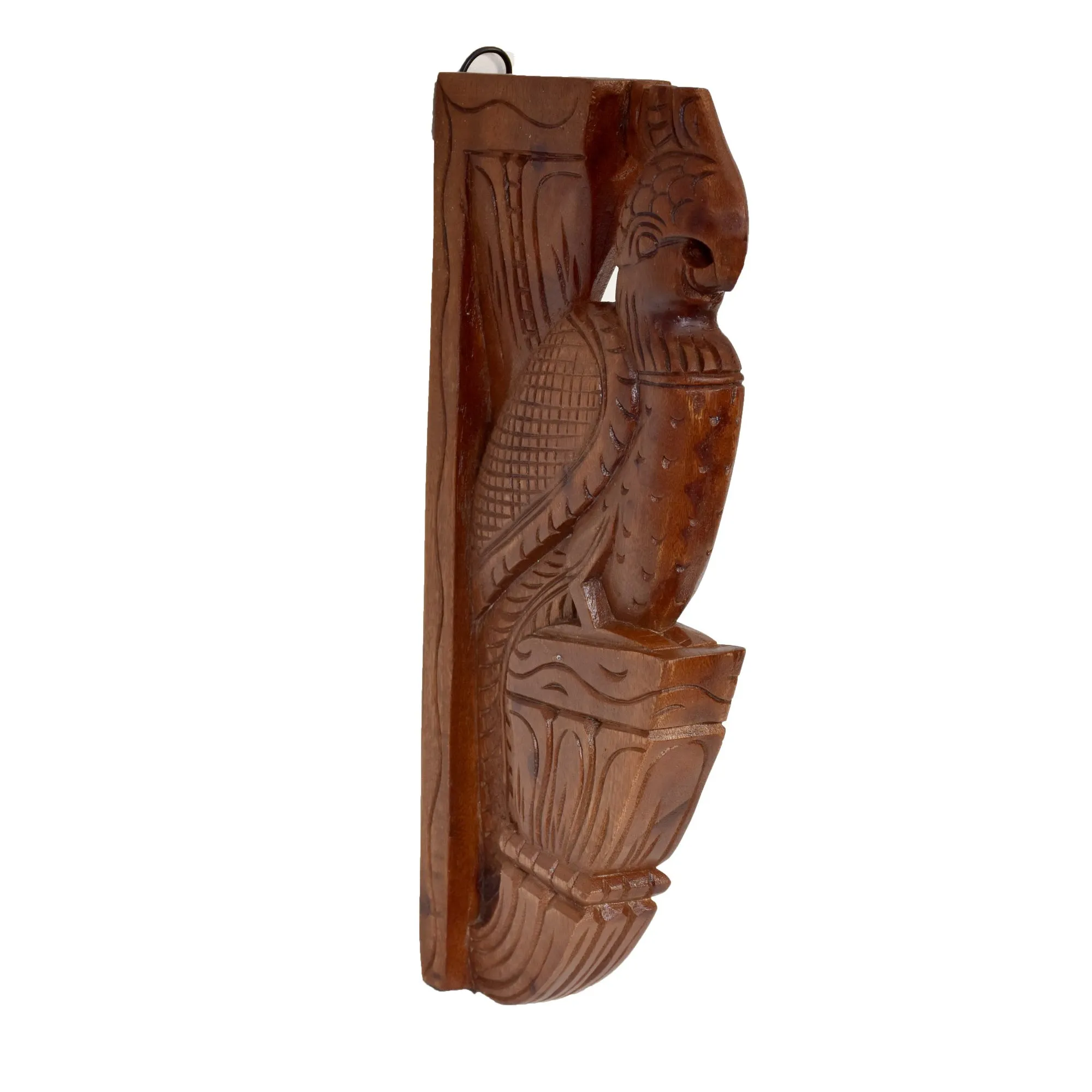 Wooden Simple carved Bird Door Bracket