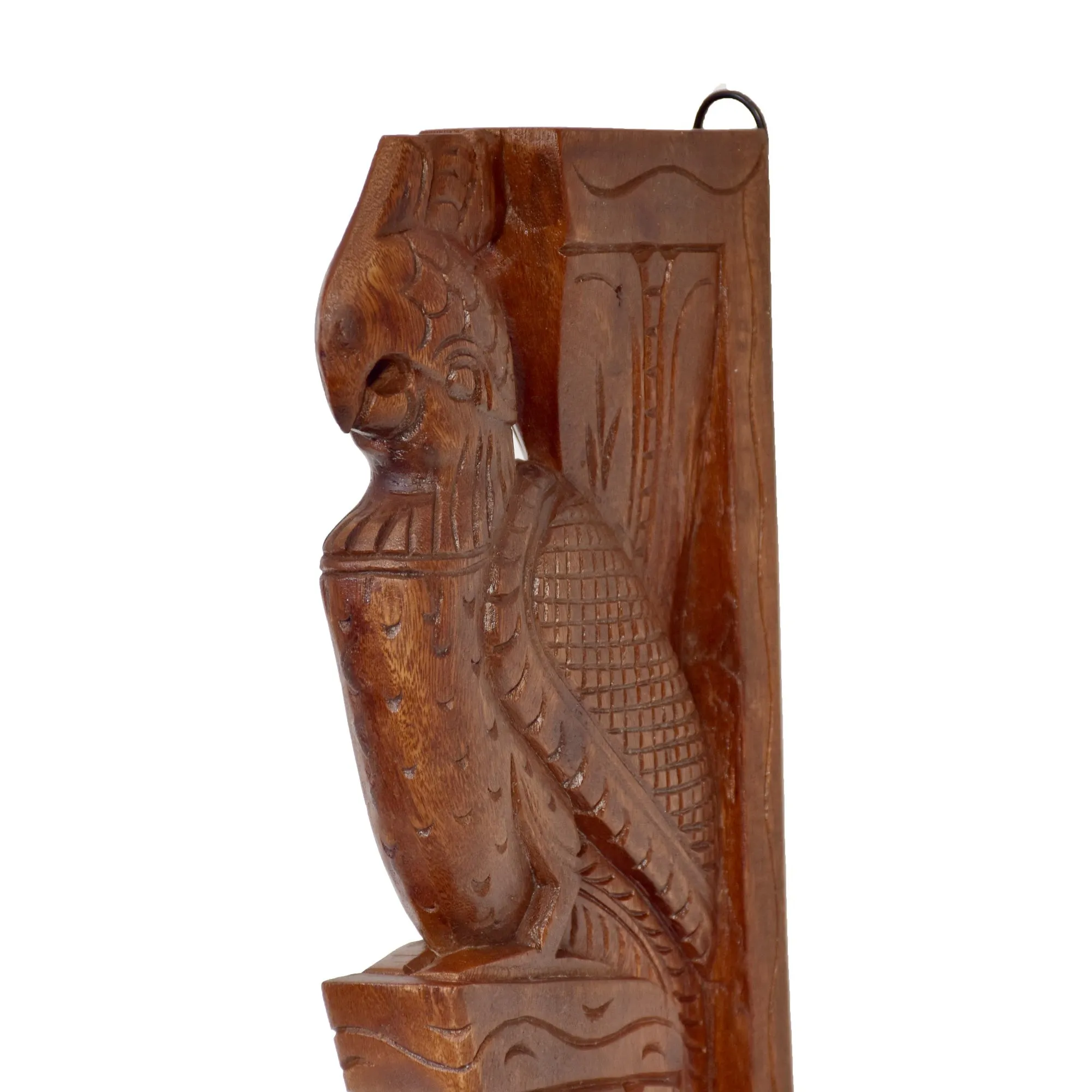 Wooden Simple carved Bird Door Bracket